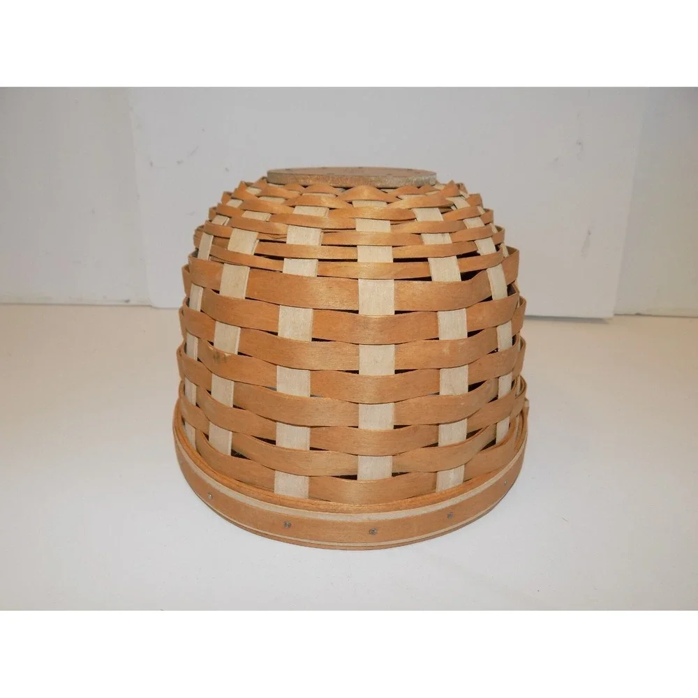 At Home Garden Flora Basket w/ Protector 2004 Hostess Longaberger ORIGINAL
